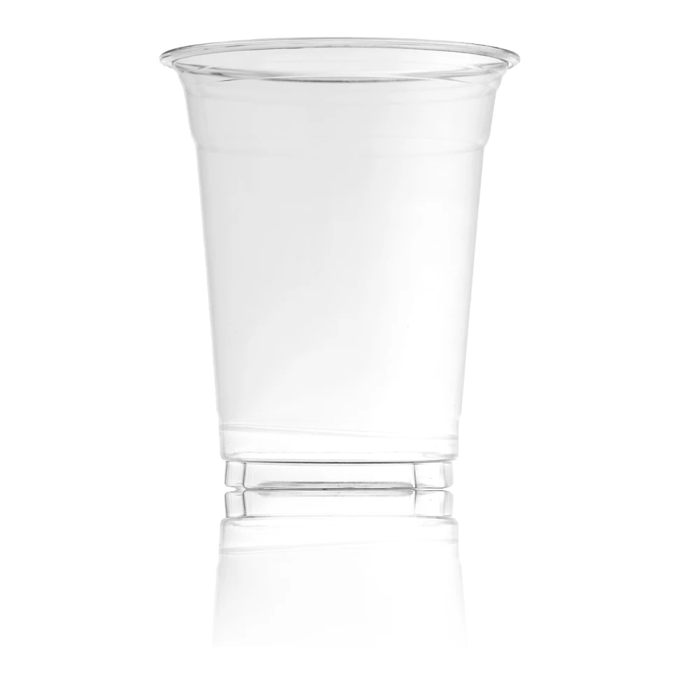 9/12/16 oz transparent PLA/PET/PP material disposable food grade plastic cup