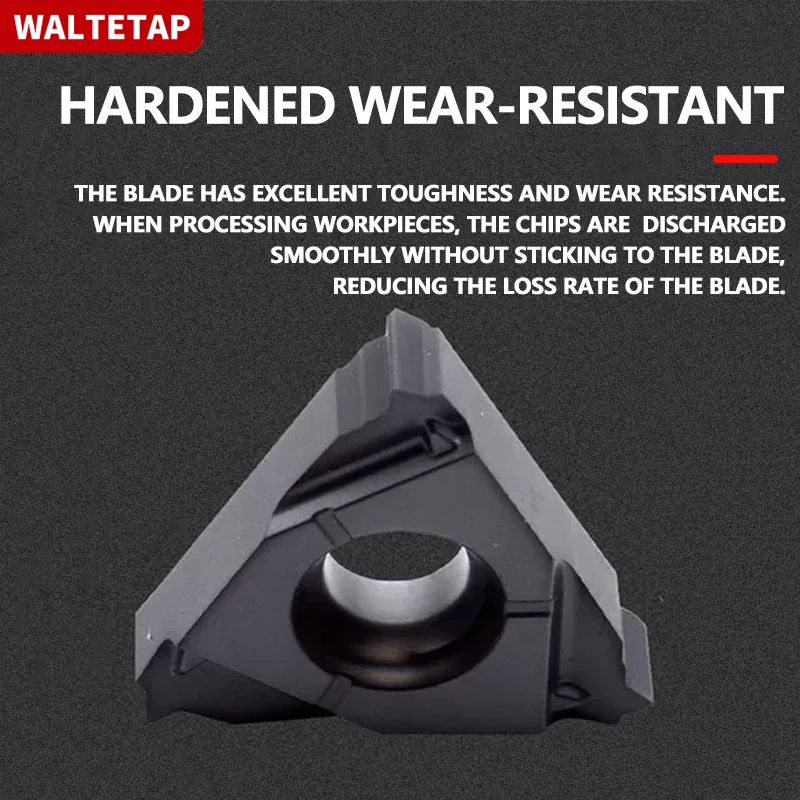 WALTETAP CNC Internal Thread Insert 11 16 22IR Lathe 60 ° Metric Universal Tooth inserts For Steel Stainless Steel