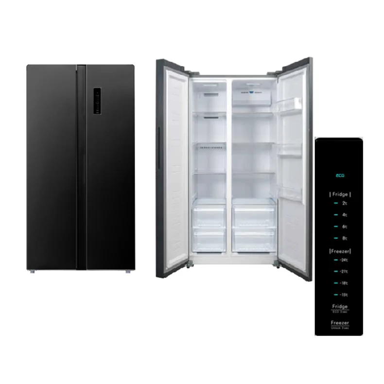 600L Side By Side Refrigerator Inverter System Total No Frost Ultra-thin Design