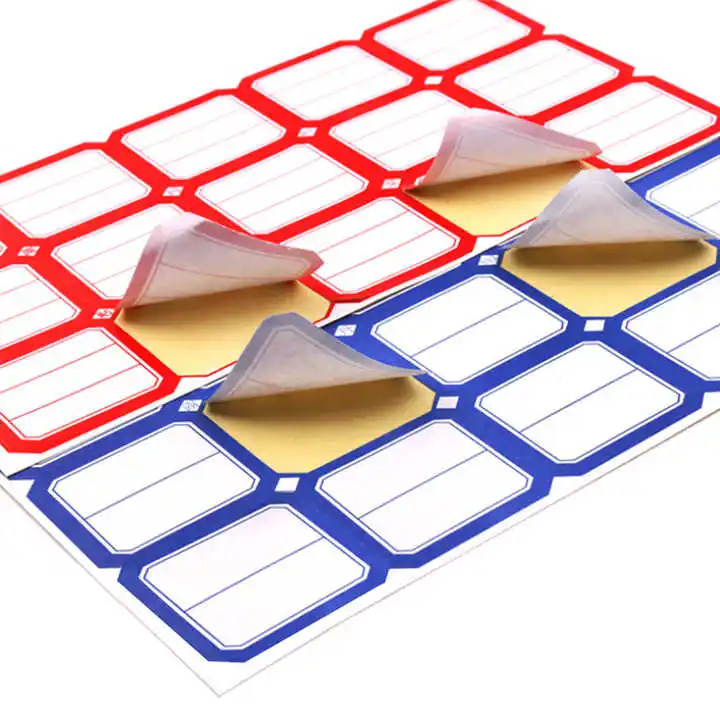 25*40mm 36pcs/sheet Price Tag sticker Self-adhesive Label DIY Written Goods Promotion Decals Blank Note Classification Decals