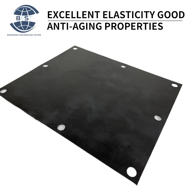 Free samples available for customization NR NBR EPM MQ VMQ RTV HTV SBR waterproof rectangular porous solid rubber sheet