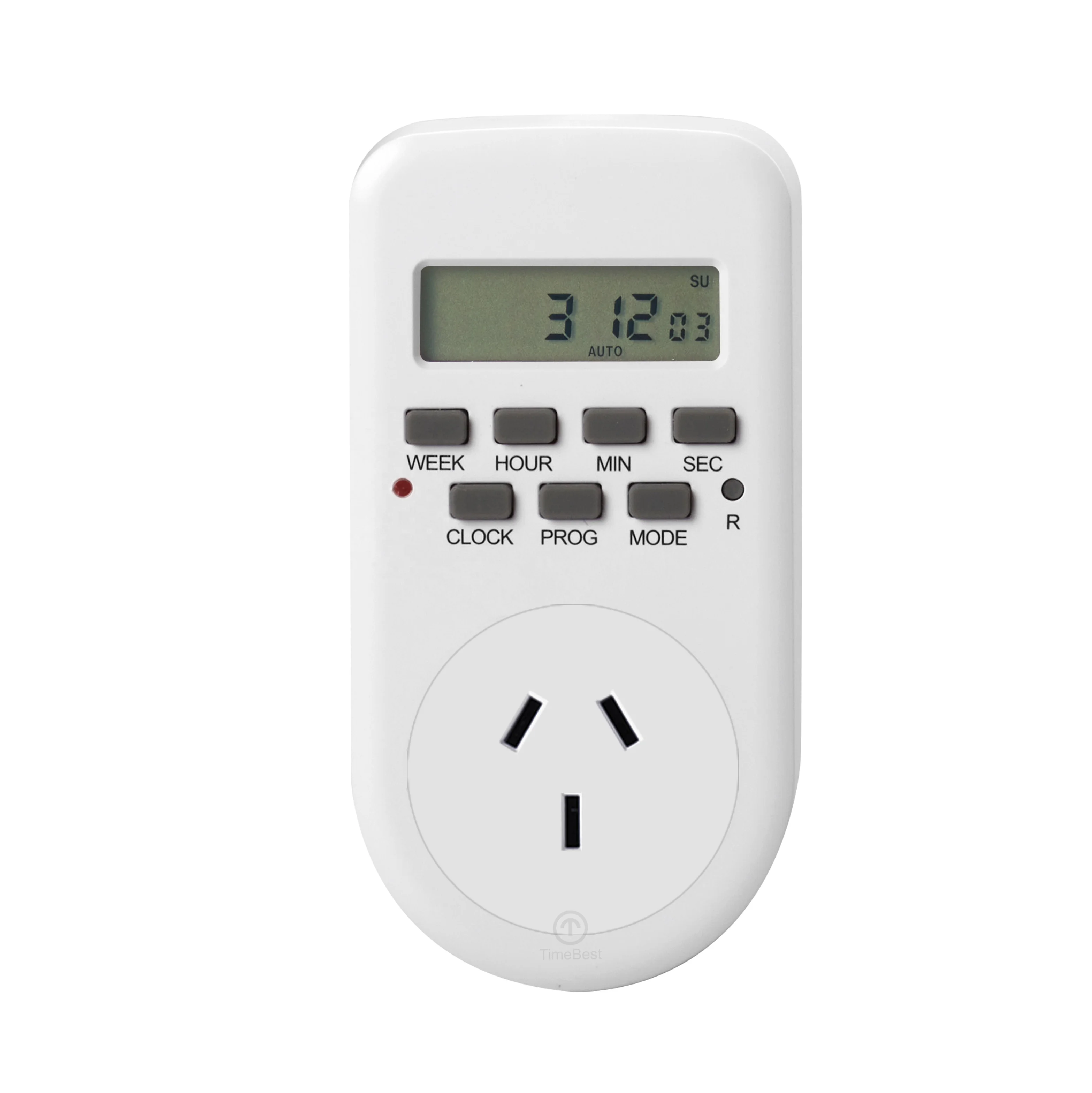 Indoor Digital Wall Switch Timer for 7days
