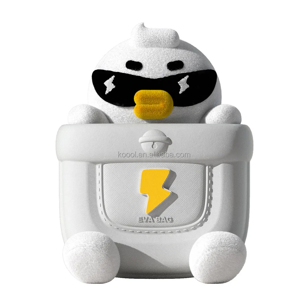 Koool K53 Latest Design Cute 3D Animal Unisex Cool Duck Plush Toy Anime Doll Backpack Kids