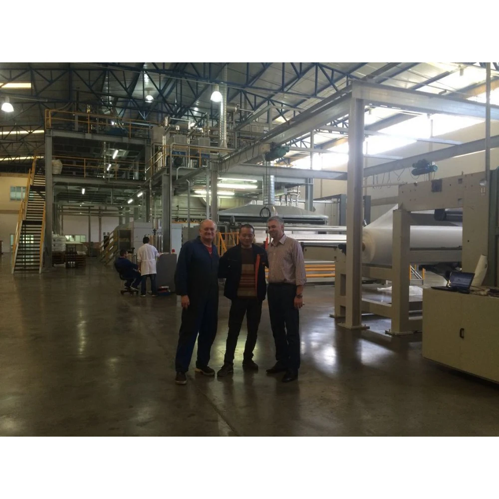 HY Factory Price Nonwoven Fabric Making Machine With Certificate Easy Opearte Spunbond Nonwoven Production Machine Line