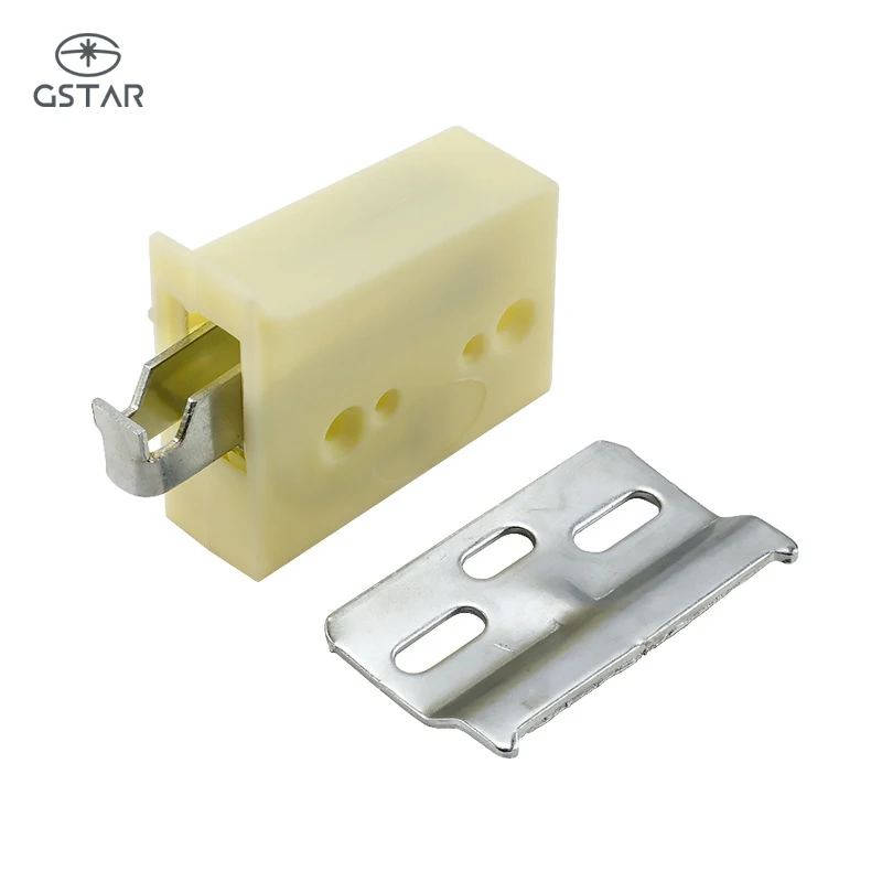 Durable Fine Sand Treatment Kitchen Cover Plastic Cabinet Visible Hanger Bracket