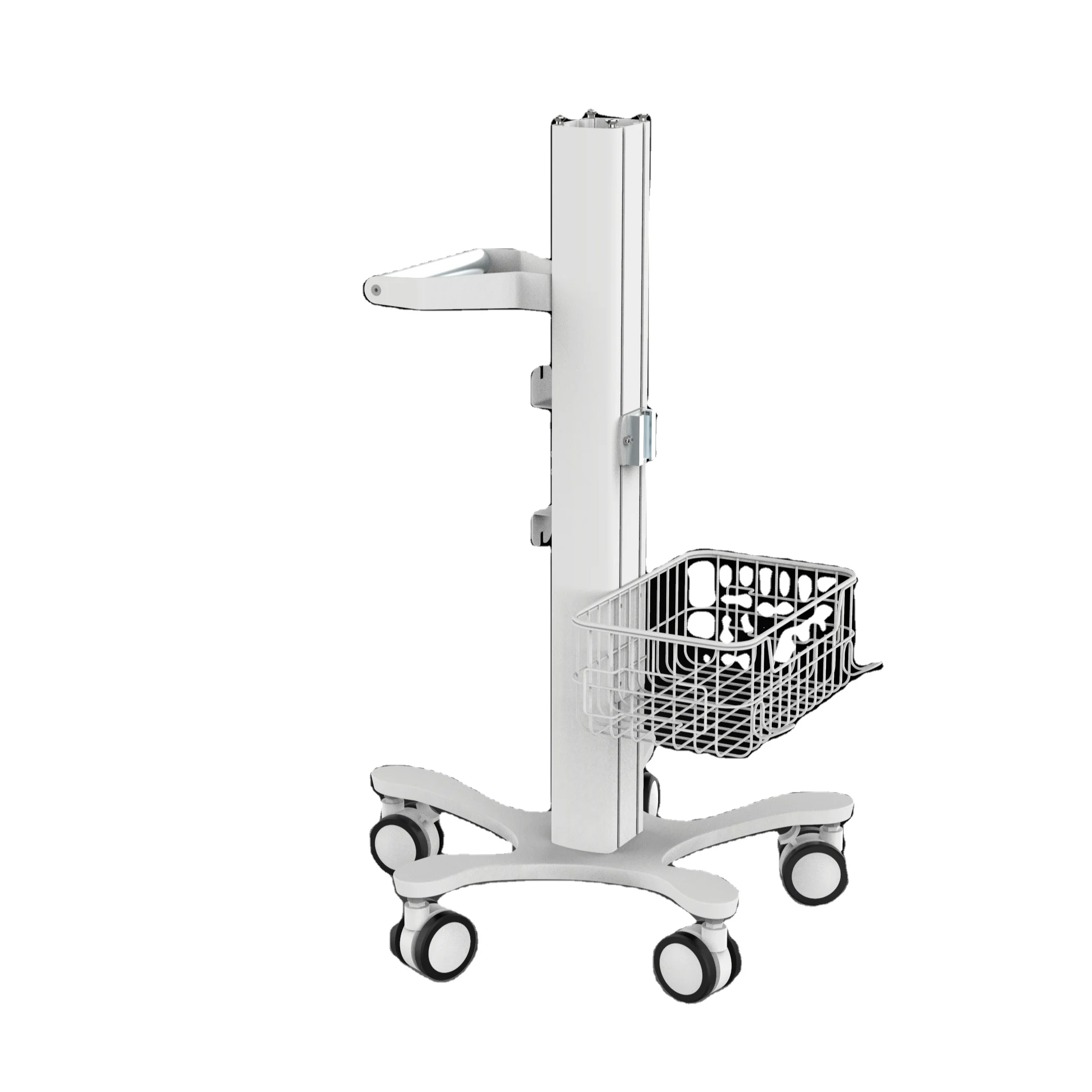 Best Price Hospital Crash Cart Emergency trolley White Medical Trolley