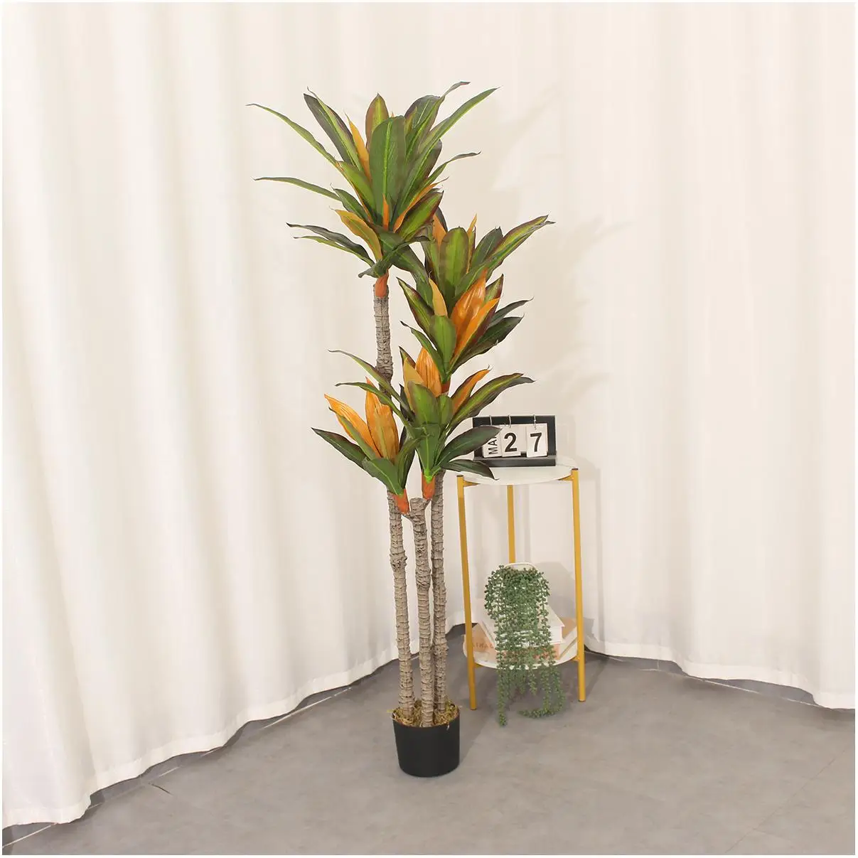 Banana Tree Cherry Oem/Odm Coconut Palm High Quality With Pots For Outdoor Indoor Decor Artificial Ficus Tree