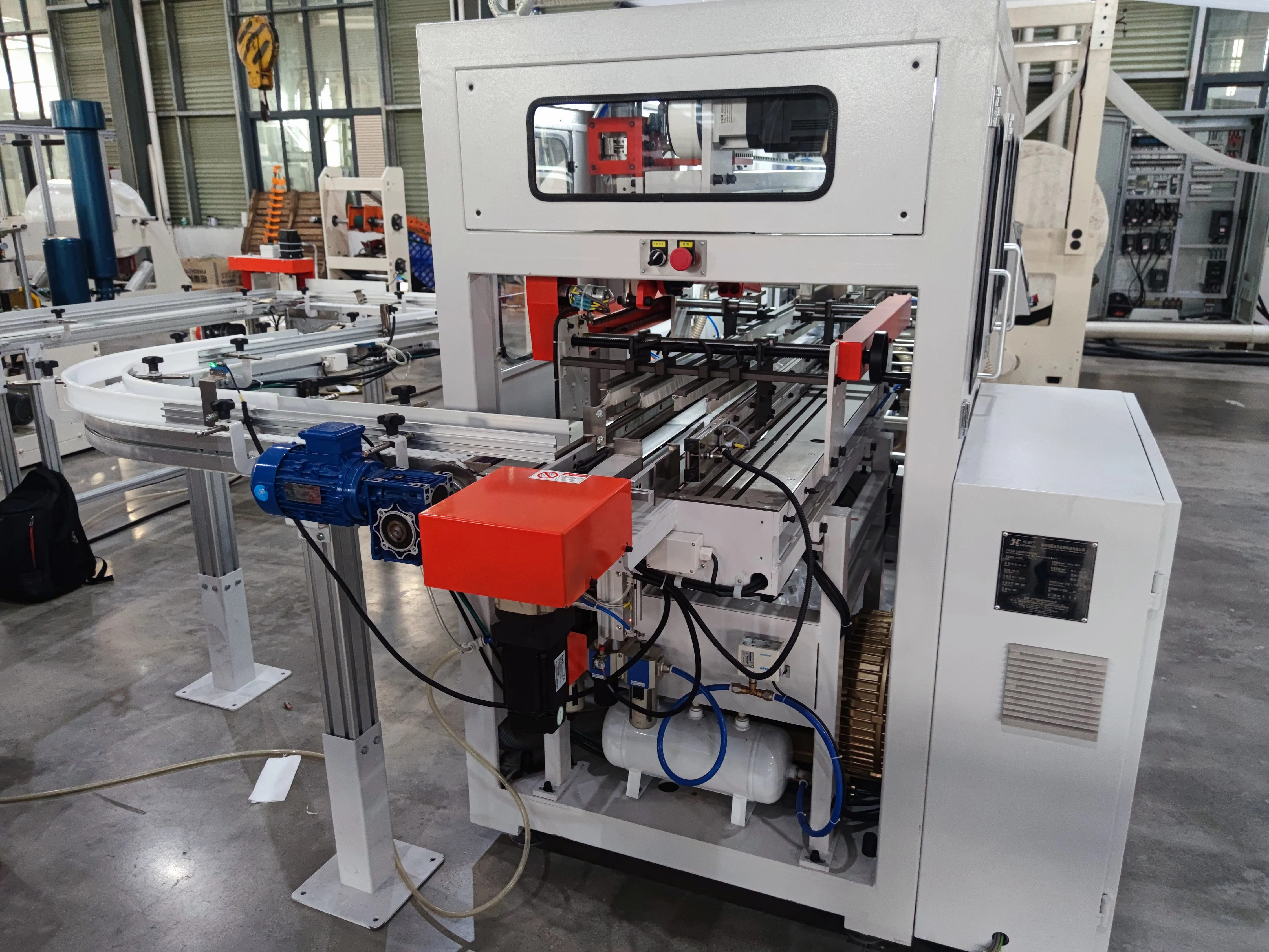 High speed automatic transferring facial tissue paper making machine production line