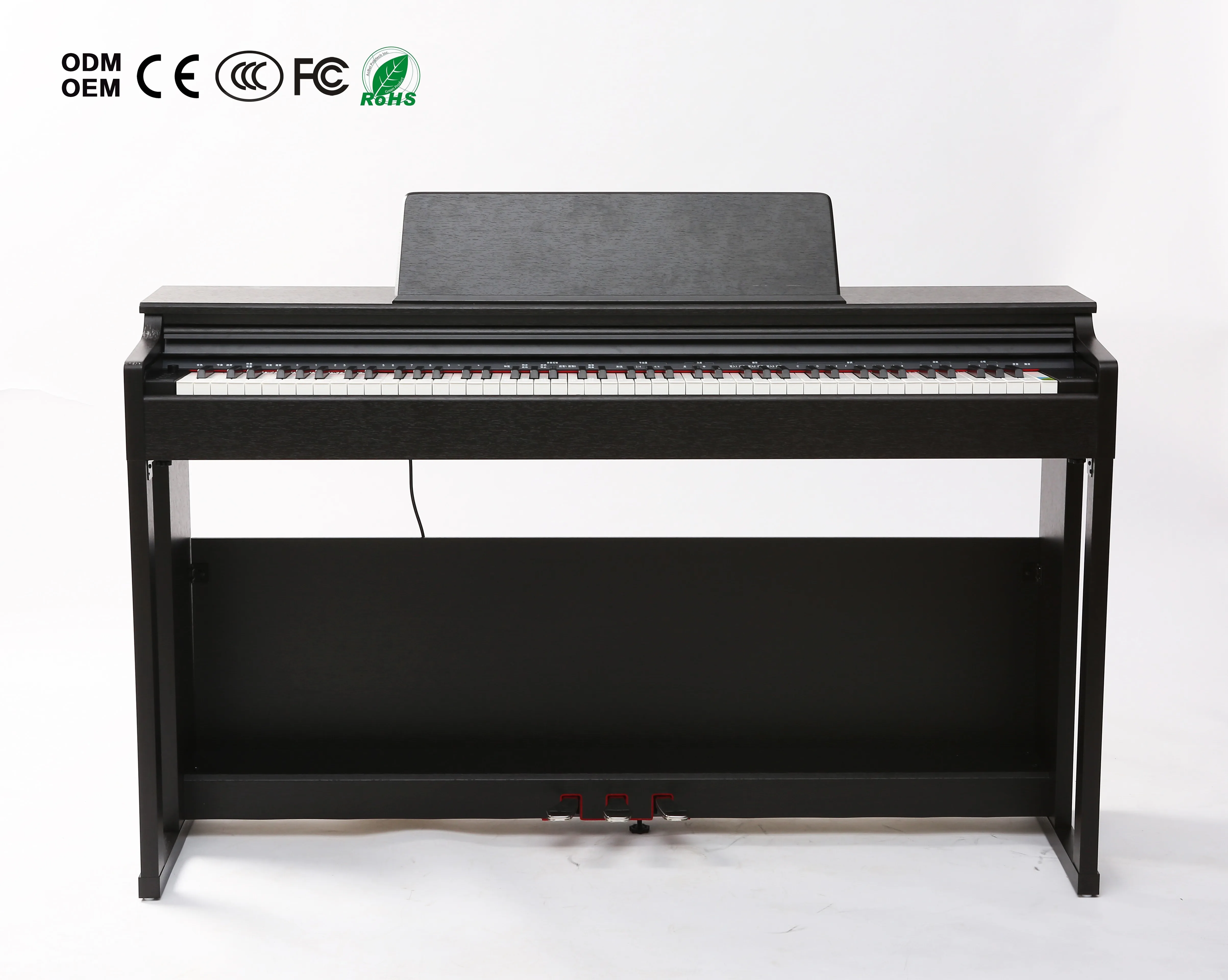 
Rich dynamic four-layer sampling electronic digital Piano graded hammer action 