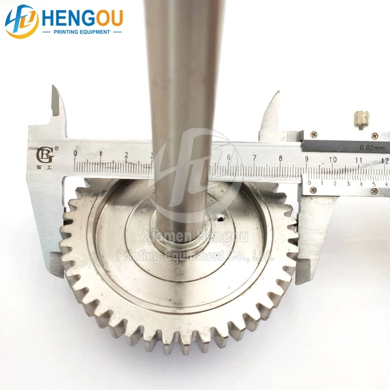 44 Teeth 71.030.201F S9.030.210F 71.030.210F Best Quality CD102 SM102 Water Roller Gear Shaft Offset Printing Machine Part