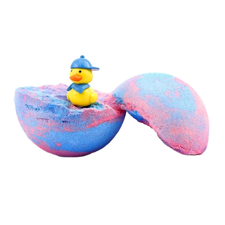 bath bombs with toys wholesale Exploding toy bath Salt ball Children bubble tub 100g Colourful Bulk cheap bath ball wholesale