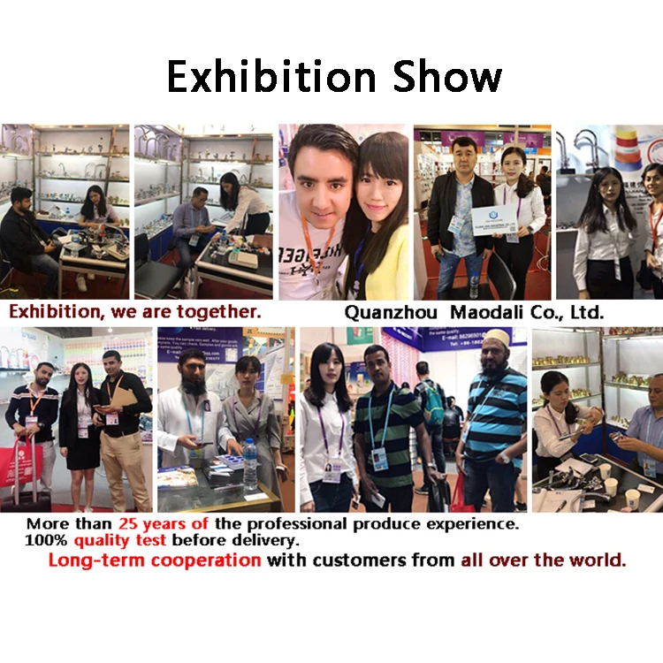 Professional qatar mixer tap black 304 stainless steel kitchen faucet