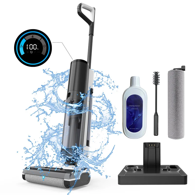 Wholesale Price Manufacturer Wireless Floor Washer Cordless Handheld Electric Wet Dry Vacuum Clean Floor Vacuum Cleaner For Home