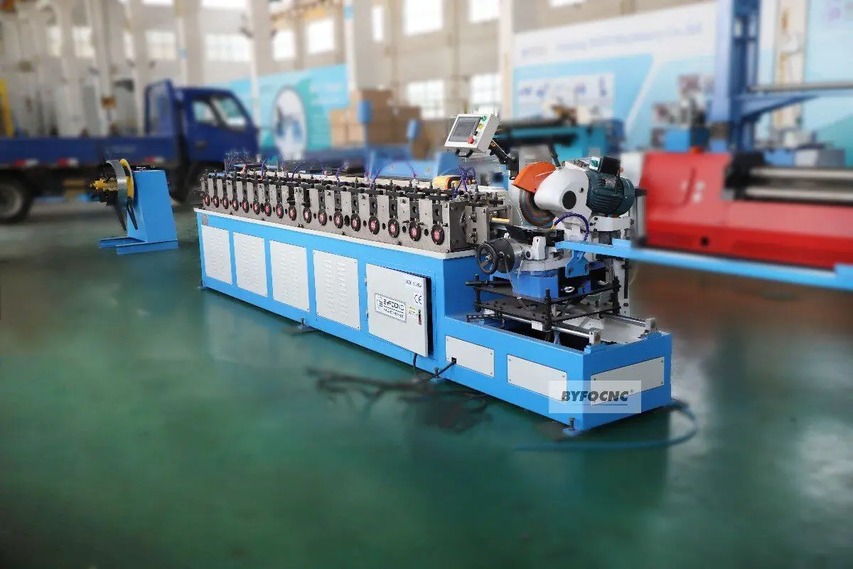 Good price square hvac duct flange making machine TDC flange forming machine