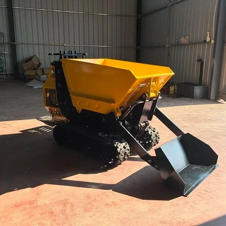 Factory Direct Sales Mini Dumper With Hydraulic Lift  Transporter Crawler Dumper High Quality Mini Dumper