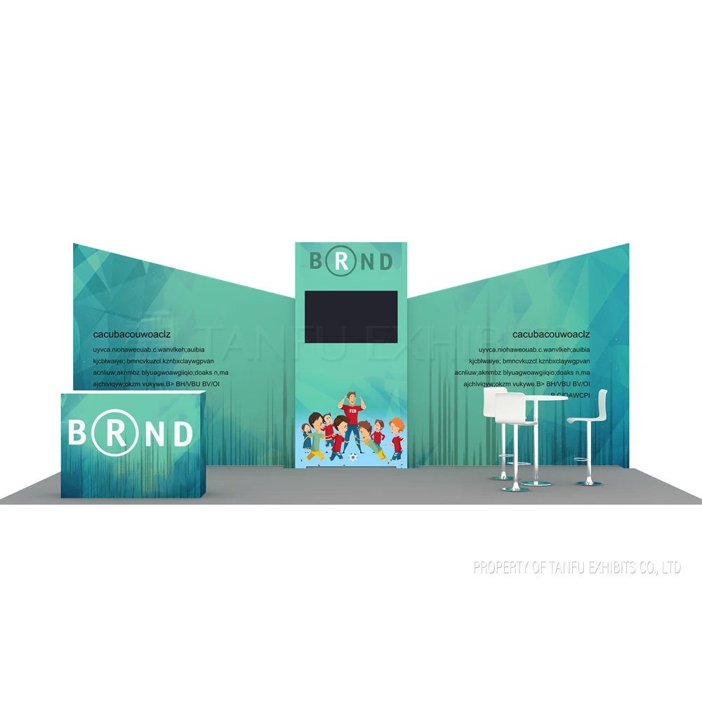 10x10 Portable Exhibition Booth