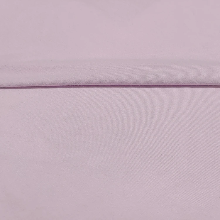 Eco Friendly Recycle Polyester Organic Cotton Knit Single Jersey Tshirt Fabric