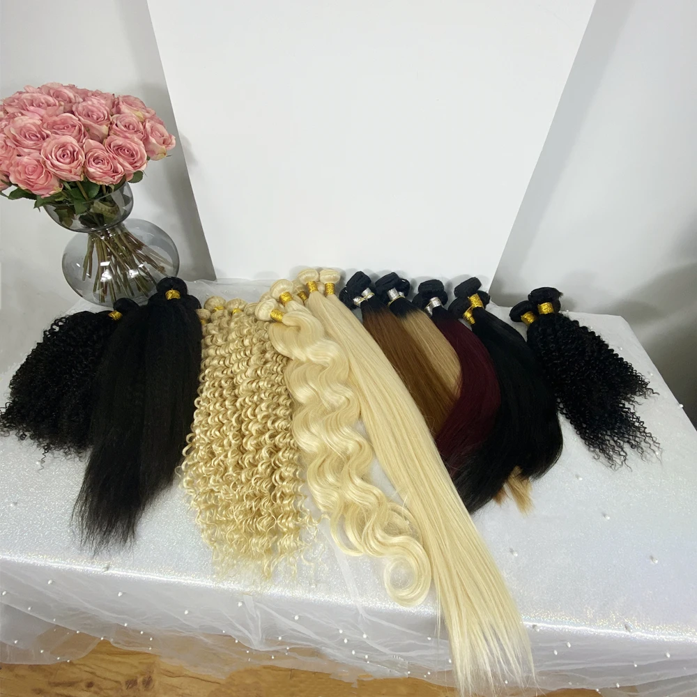 Grace Raw Human Hair Weave Bundles, Body Wave Brazilian Virgin Cuticle Aligned Hair, Wholesale Bundle Virgin Hair Vendors