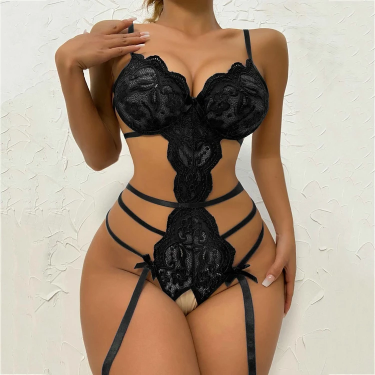 1.55 Dollar Model YRY007 Waist S-3XL Pajamas Shorts Set Nightwear Sexy Lace Sleepwear Plus Size Women High Quality Lingerie Set