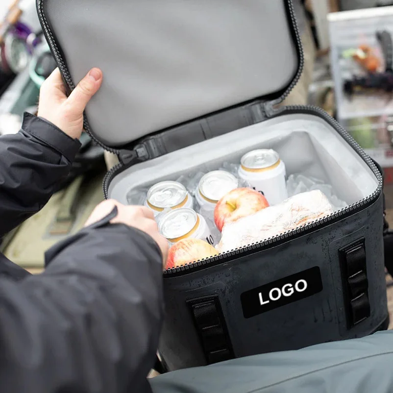 Eco-Friendly cooler bag insulated picnic Outdoors sports ice pack Insulated bag Camping lunch Portable waterproof TPU cooler bag