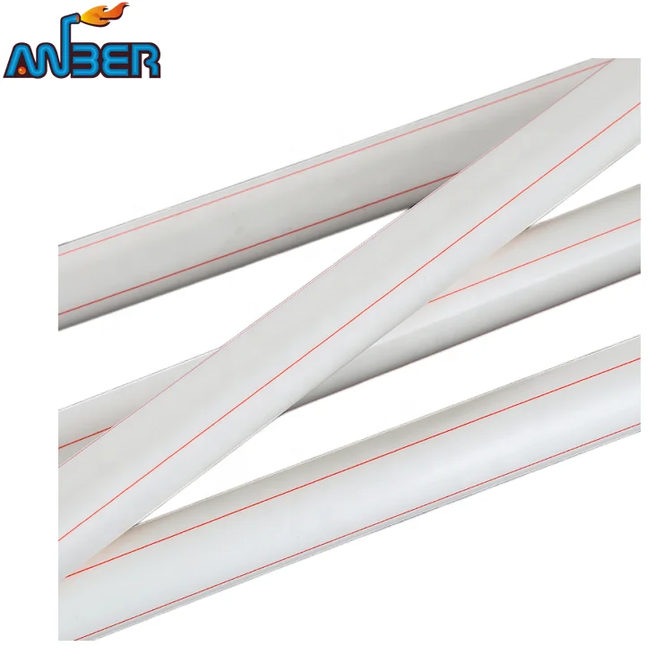 China made Polypropylene Plastic PPR PN2.0MPA Hot Water light Pipe