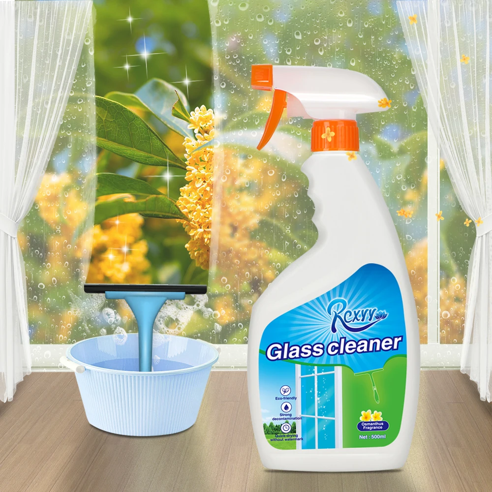 500g Special Window Detergent Washing Liquid Glass Cleaner Spray