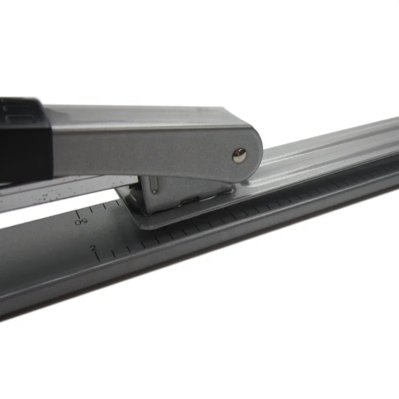 China office manual metal jumbo size magazine 25 sheets long arm reach stapler with long nose for magazine and book
