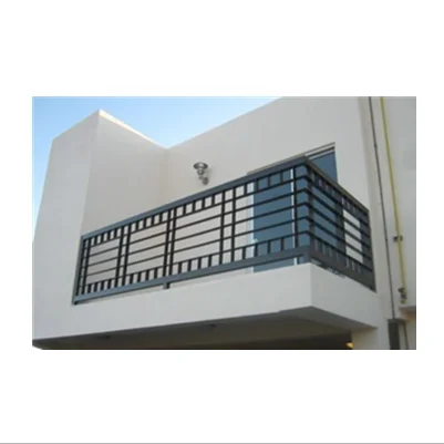 Factory Direct Sale Wrought Iron Balcony Balustrade  Iron Balcony  Rails