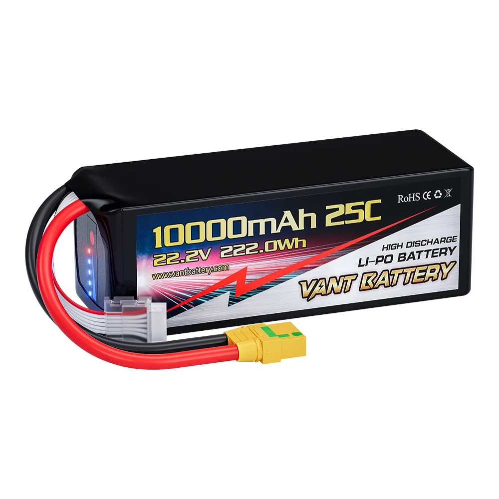 Аккумулятор для дрона Vant 6S 10000 мАч 22 2 В 25C батарея FPV 7/8/10 дюймов аккумулятор fpv
