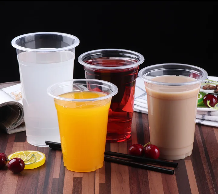 Fest Customized Bubble Tea PP Plastic Cups Beverage Use Disposable Products