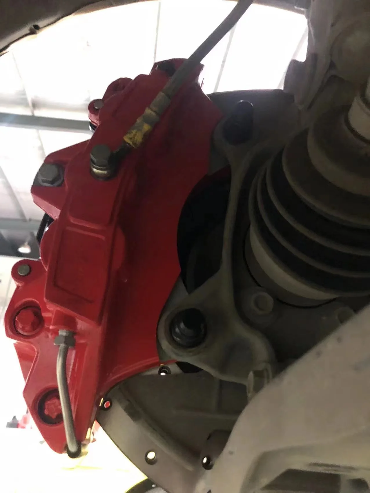 Modified Racing Brake Caliper 6 Port Caliper Sports Brake 6 Piston 355*32MM Big Brake Kits for Mazda