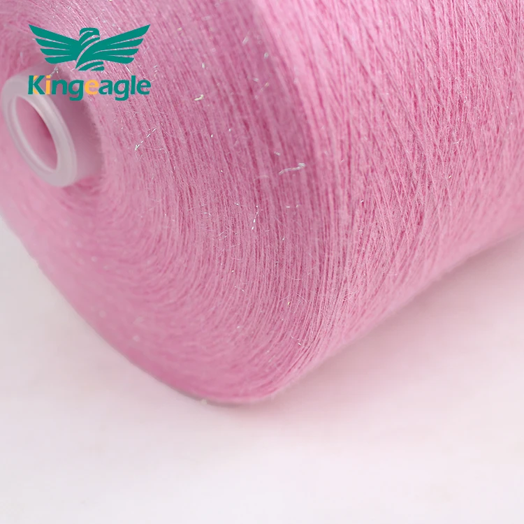Kingeagle Factory Wholesale Soft Hand Feeling 48NM/2 Shining Core Spun Yarn for Clothing