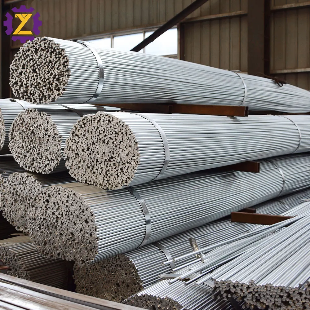 Cheap low price at stock fast ship made in China Hot Dipped Gi/Galvanized Steel Rod/Bars