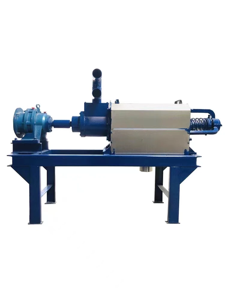 Livestock Manure Dehydrator Machine Animal Poultry Fowl Waste Dung Solid Liquid Extruder Dewatering Machine