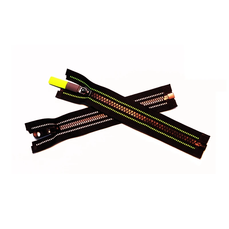 
Durable using low price large plastic zippers dynamic teeth wholesale 