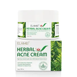 Private Label Natural Herbal Acne Repair Cream Beauty Effective For Face Body Oil Control Acne Treatment Cream