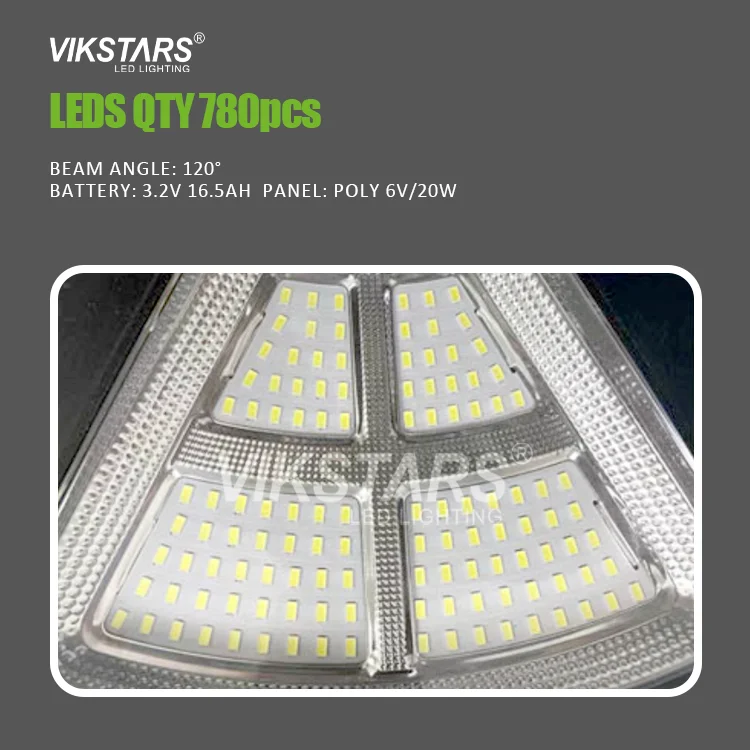 300W Popular Best Sales External Outdoor Solar Powered Backyard Lights With IP65 Waterproof