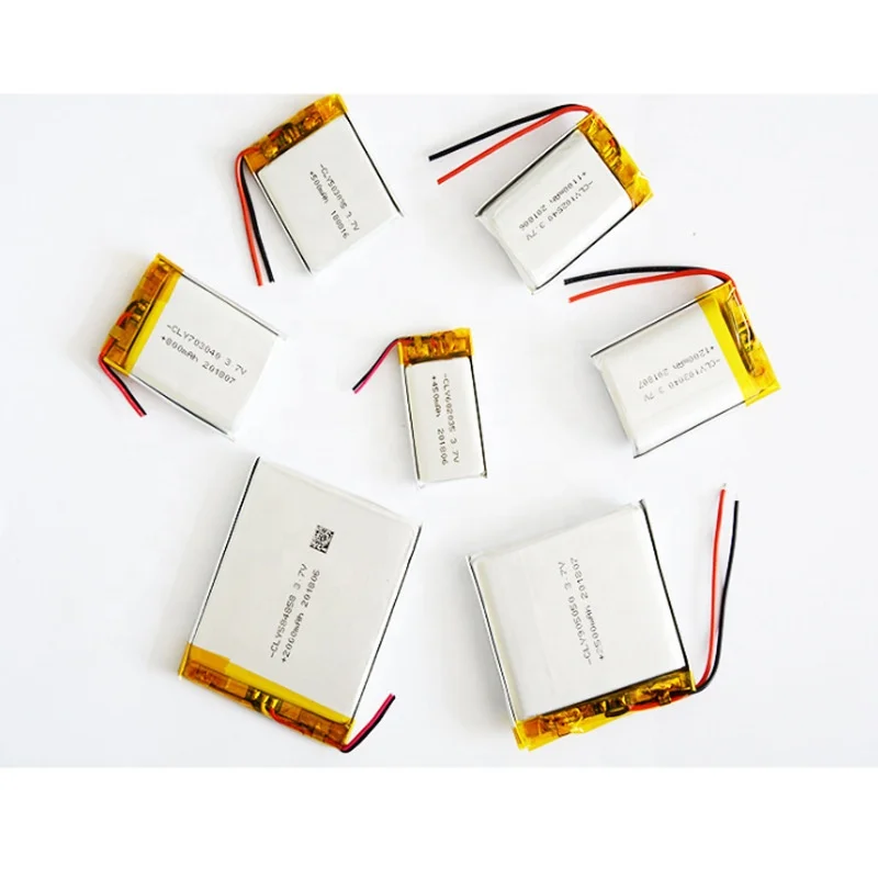 Solar Panel Chargeable 3.7V 1000mAh NCM Lithium Current Pouch Cell Prismatic Battery Cell for Power Tools Energy Storage