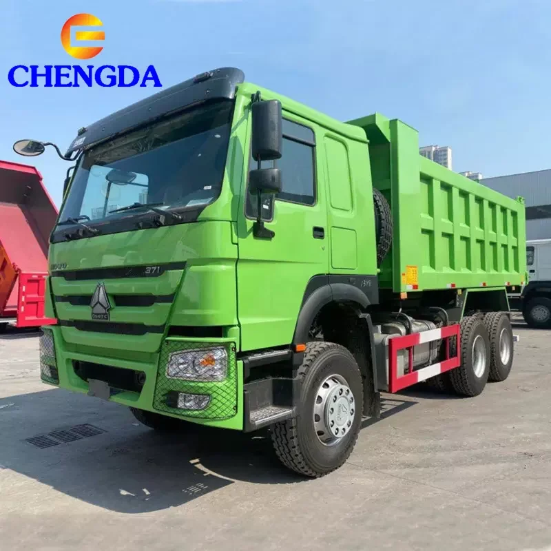 Низкая цена Second Hand Sinotruck 10 колеса 371hp 30 тонн 6x4 самосвал б/у Howo