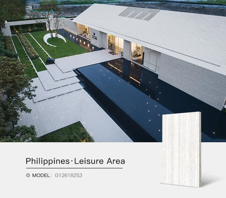 philippines leisure area wood like tiles