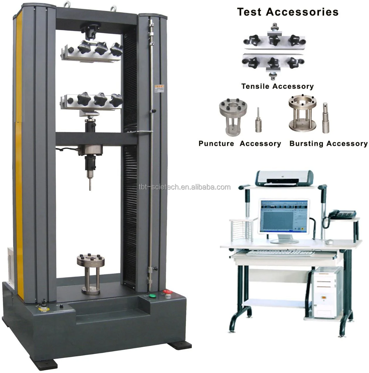 Universal Material Compression Testing Machine Tensile Strength Testing spring compression 3  point bend Tensile machine