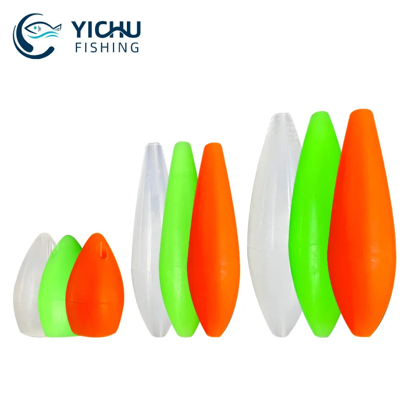 ABS Luminous Floating Water Booster Fly Hook Help Thrower Long-distance Casting Bait Fishing Accessories