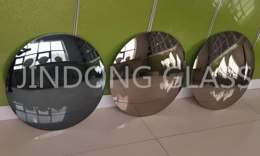 Decor Custom Size Convex Mirror Glass in Hotel Home Shopping Mall Restaurant Glass Convex Mirror Dia 50mm-900mm