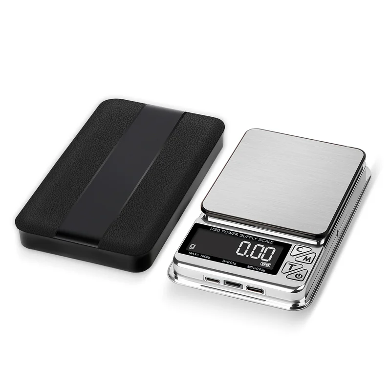 1000g Digital Pocket Scale with USB rechargeable