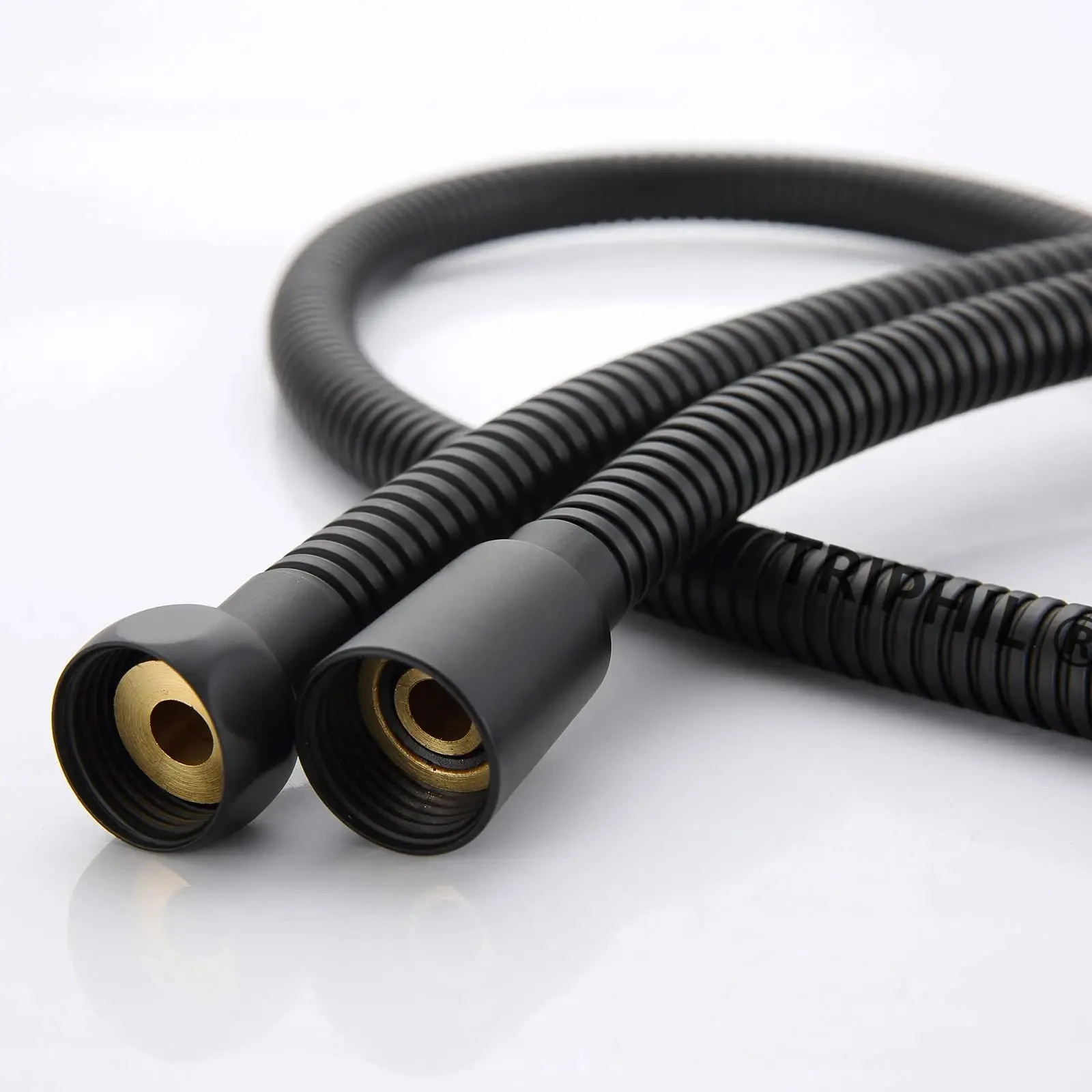 Superior Inner Pipe Black High Quality Custom Length Ultra-Flexible Replacement Metal Electroplating Shower Hose