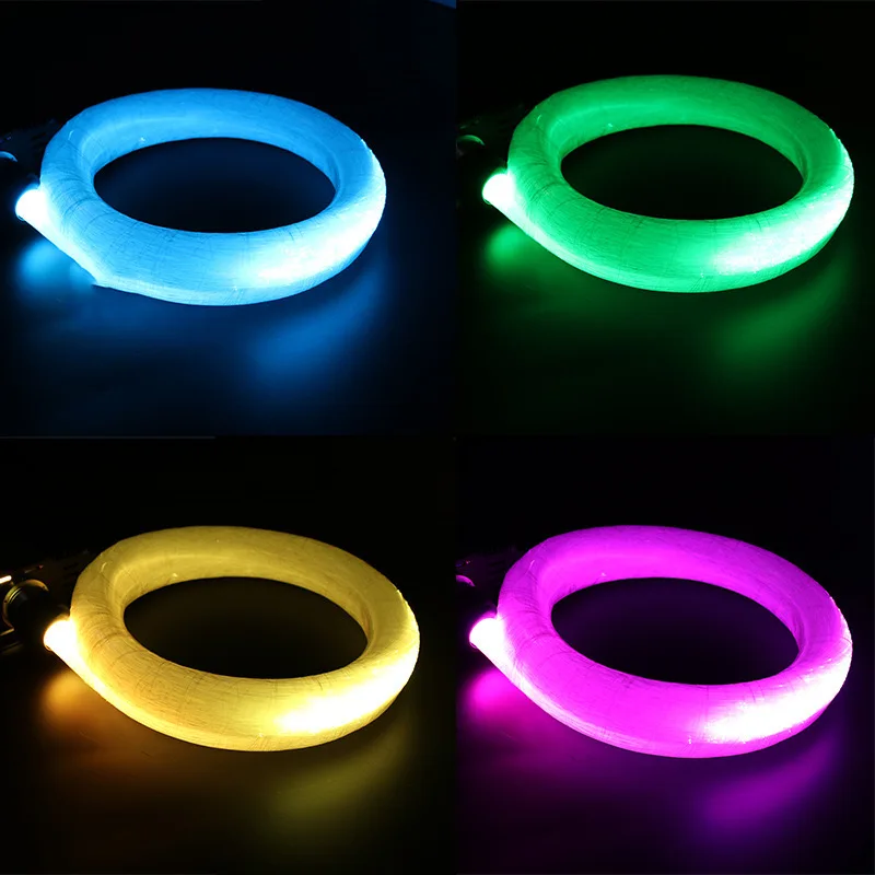 Car Starry Sky Optical Fiber Lighting 16W RGBW Twikle LED Fiber Optic Light Engine Kit+0.75mm Fiber Optic 400pcs 3meter Long