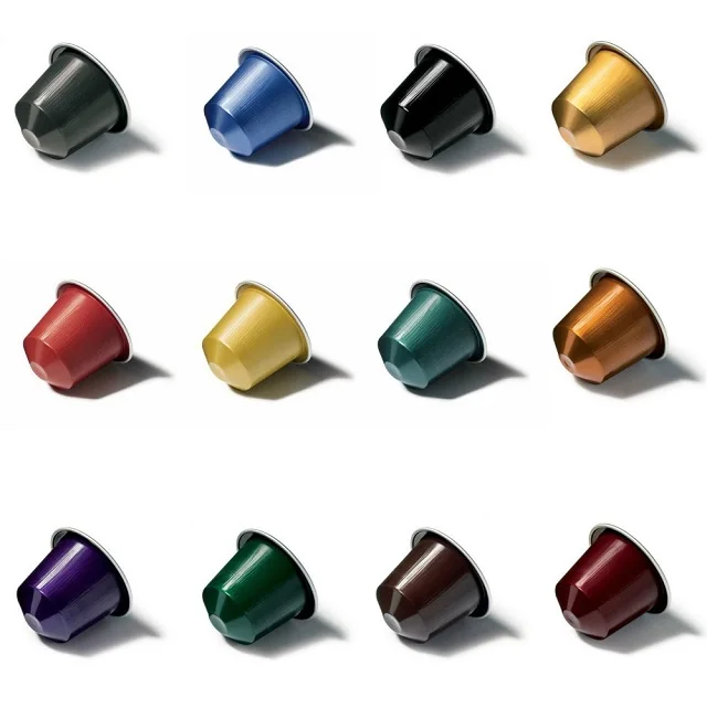 Высококачественная алюминиевая фольга пустые капсулы для кофе Nespresso