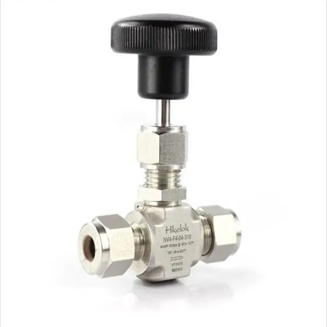  Hikelok high temperature Hydraulic angle needle valve ss316