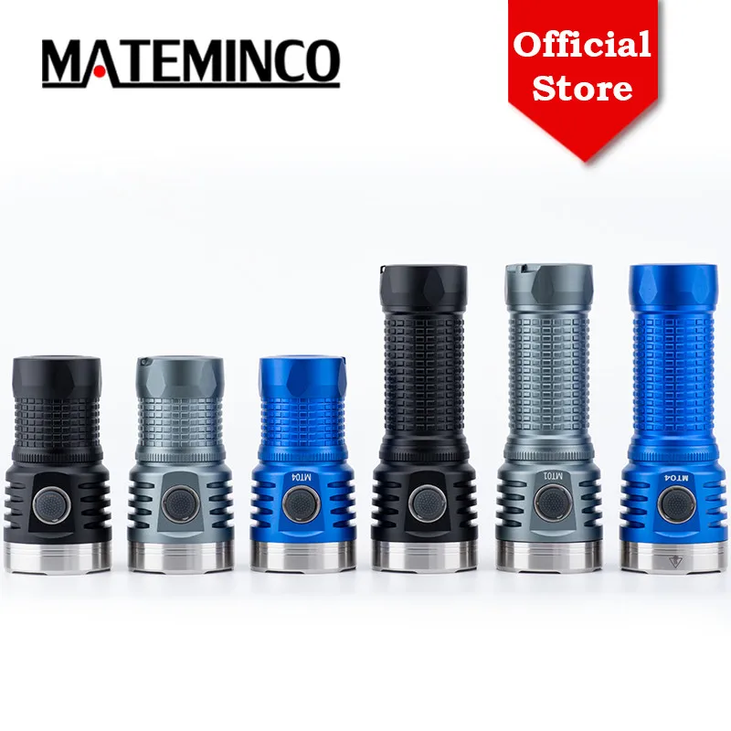 Mateminco MT04 маленький портативный Cree XHP50.2 13500lm 26650 аккумулятор Anduril UI USB Type-C перезаряжаемый мощный светодиодный фонарик