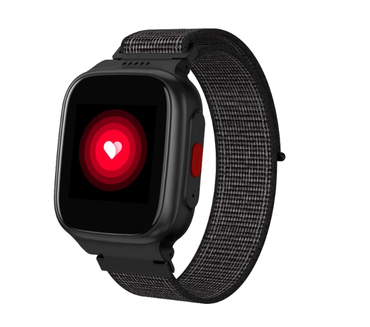 4G GPS Wrist Cell Phone Watch Blood Pressure Monitor SOS Button Elderly Cell Phone Fall Detection 4G Senior Citizen Phone Watch
